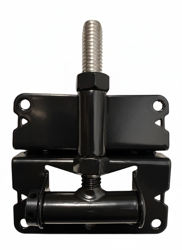 STAINLESS STEEL SPRING HINGE - BLACK (PAIR)